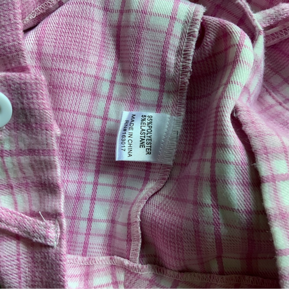 Pink Plaid Pants - Picture 2 of 4